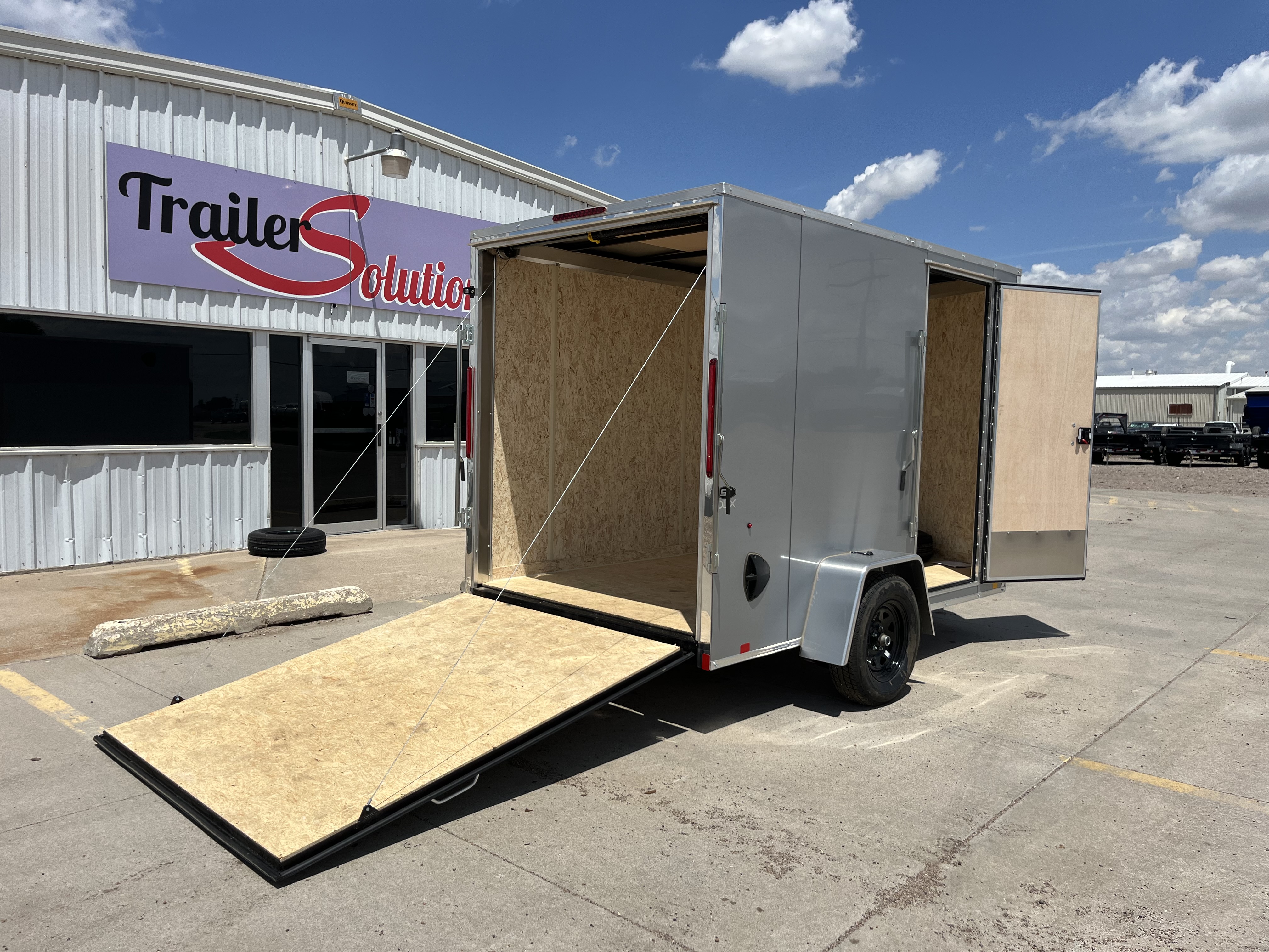 New 2025 Look Trailers 6' x 10' Single Axle 0.80 Composite Skin Cargo / Enclosed Trailer