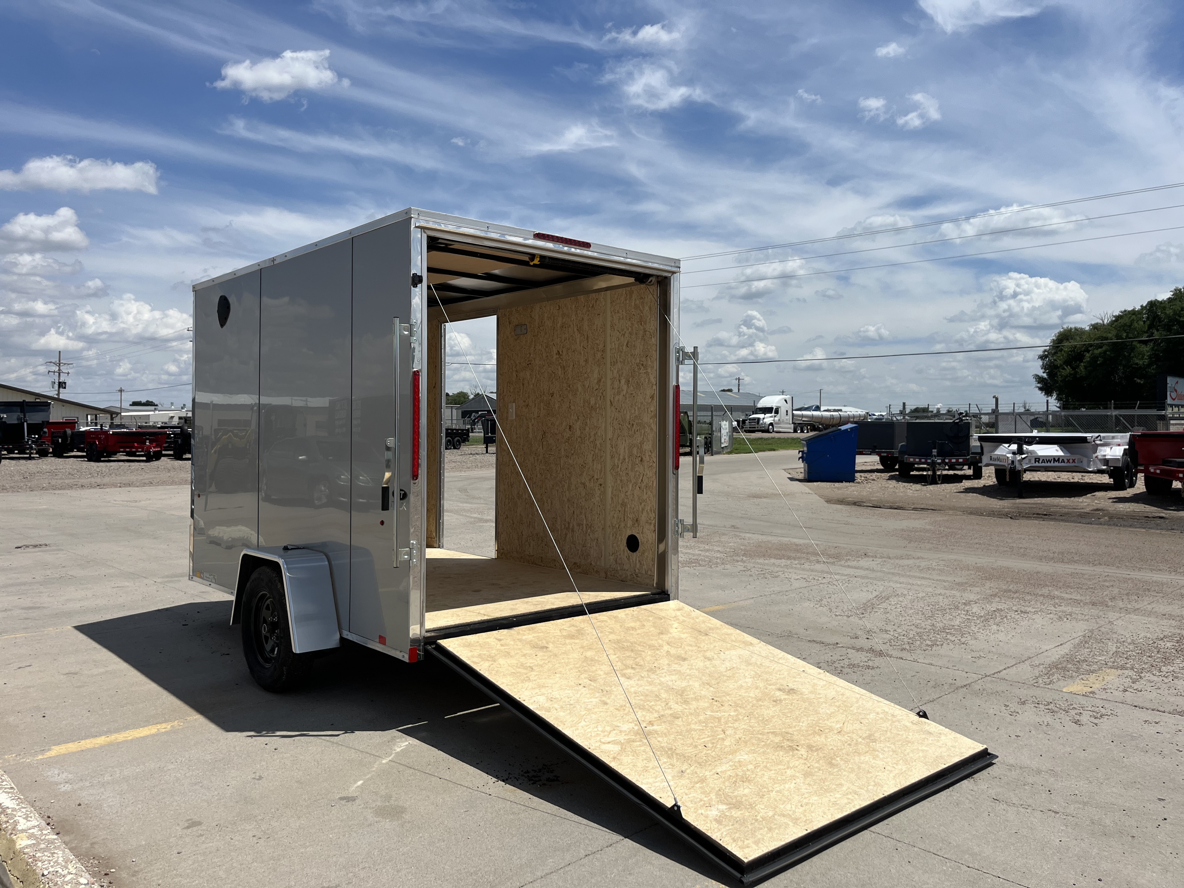 New 2025 Look Trailers 6' x 10' Single Axle 0.80 Composite Skin Cargo / Enclosed Trailer