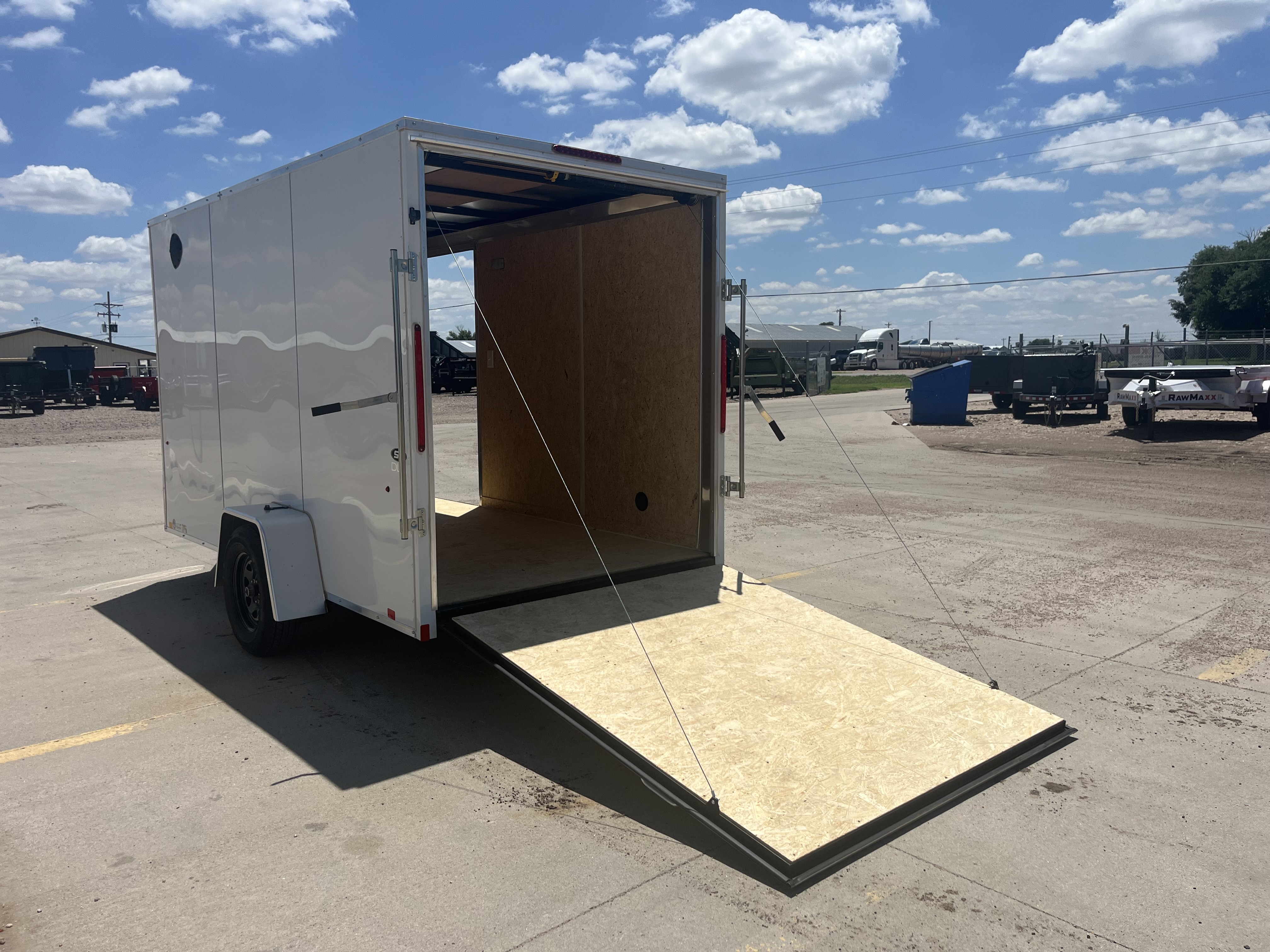 New 2025 Look Trailers 6' x 12' Single Axle Cargo / Enclosed Trailer