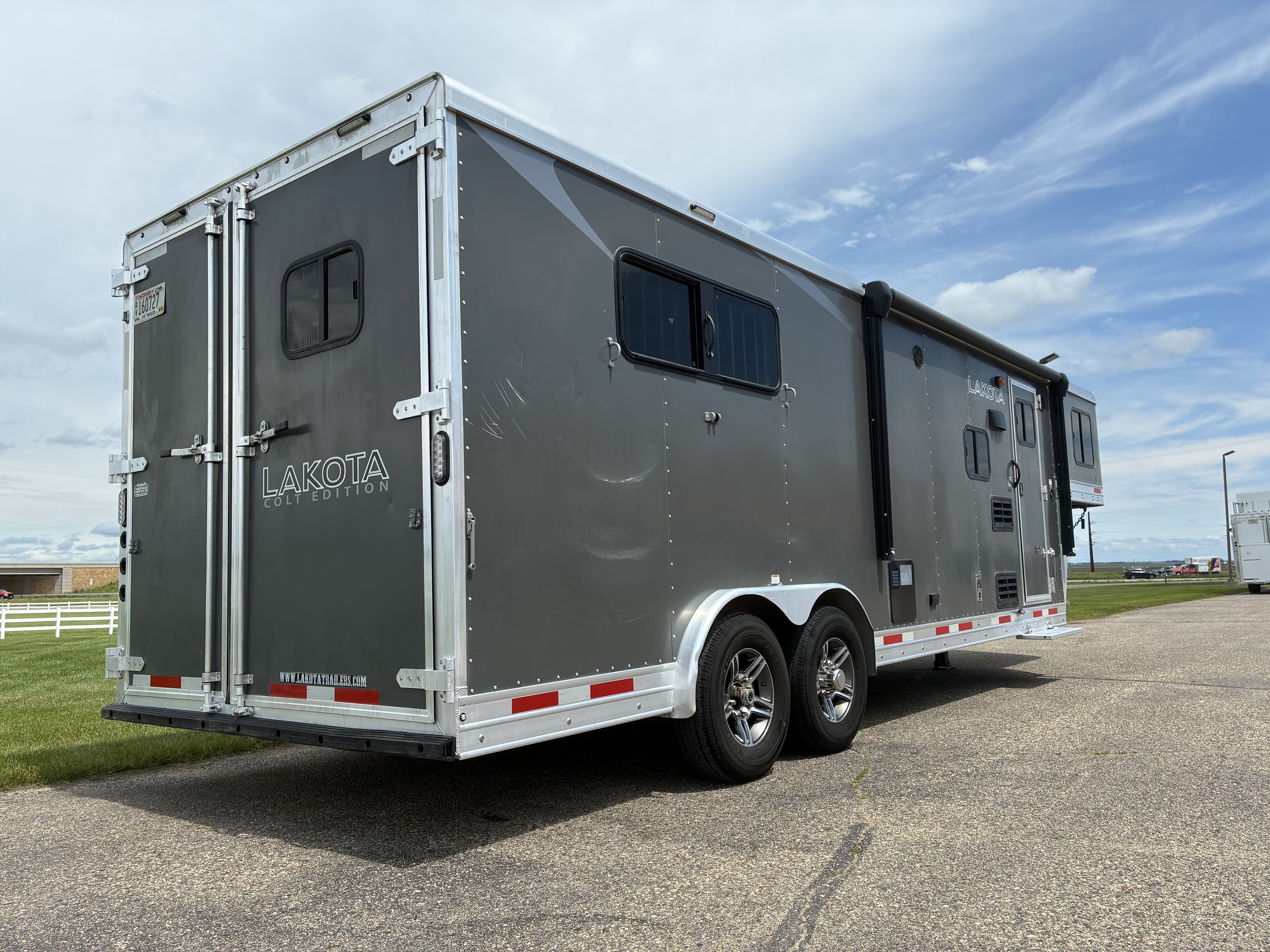 Used 2023 Lakota AC839 Horse Trailer