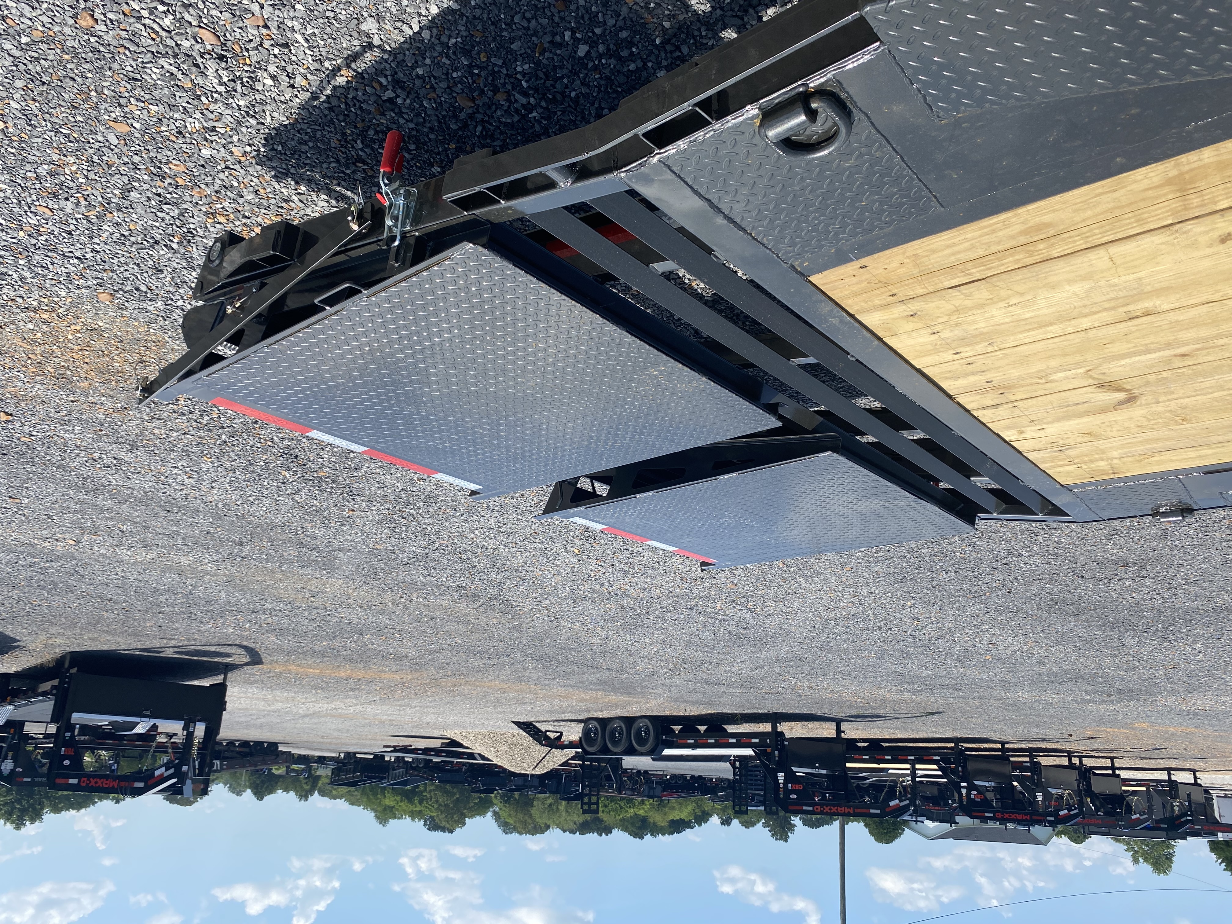 New 2026 MAXXD 102"x28' 22k Equipment Trailer *ALL NEW ENGINEERED FRAME*
