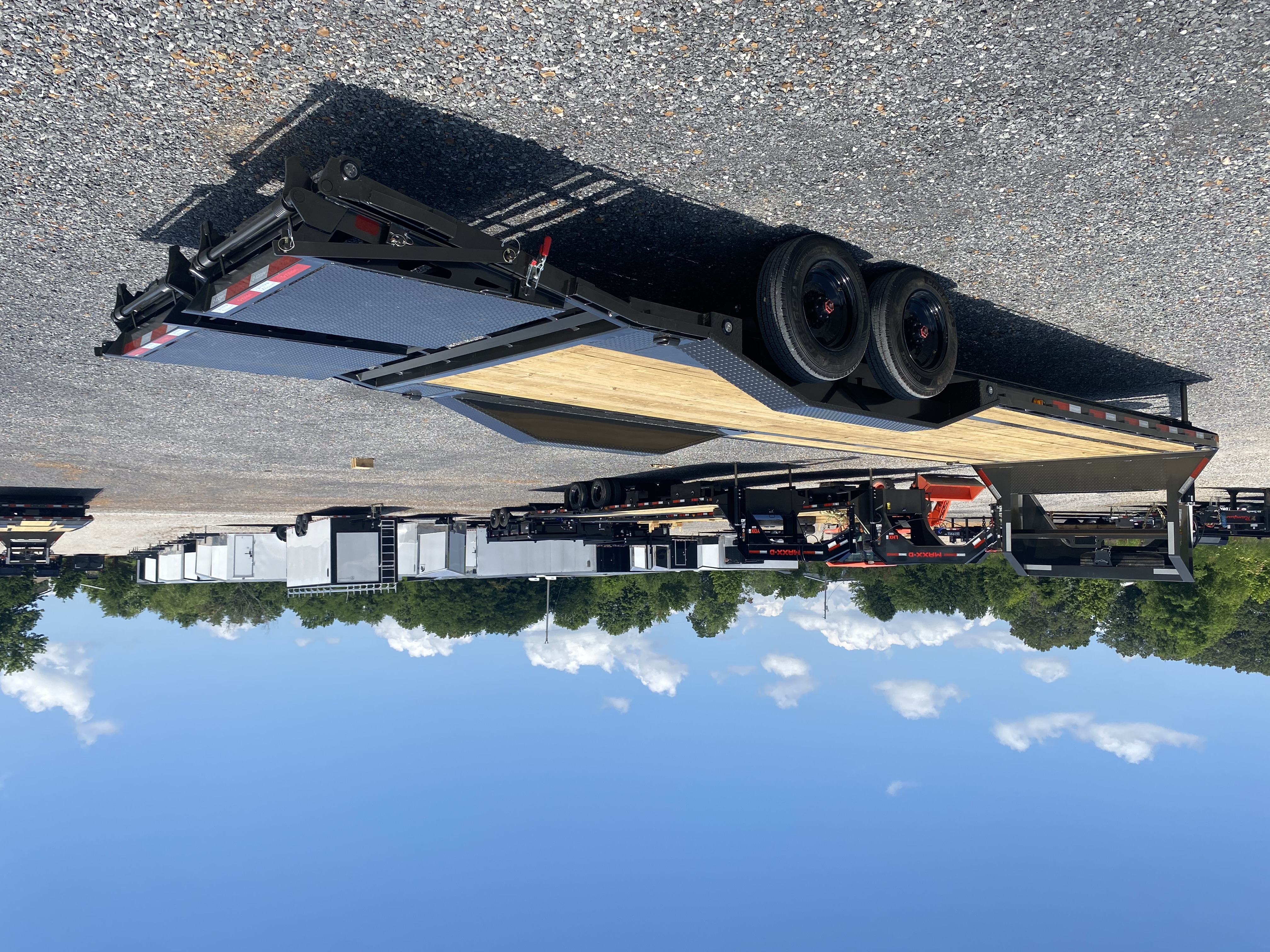 New 2026 MAXXD 102"x28' 22k Equipment Trailer *ALL NEW ENGINEERED FRAME*