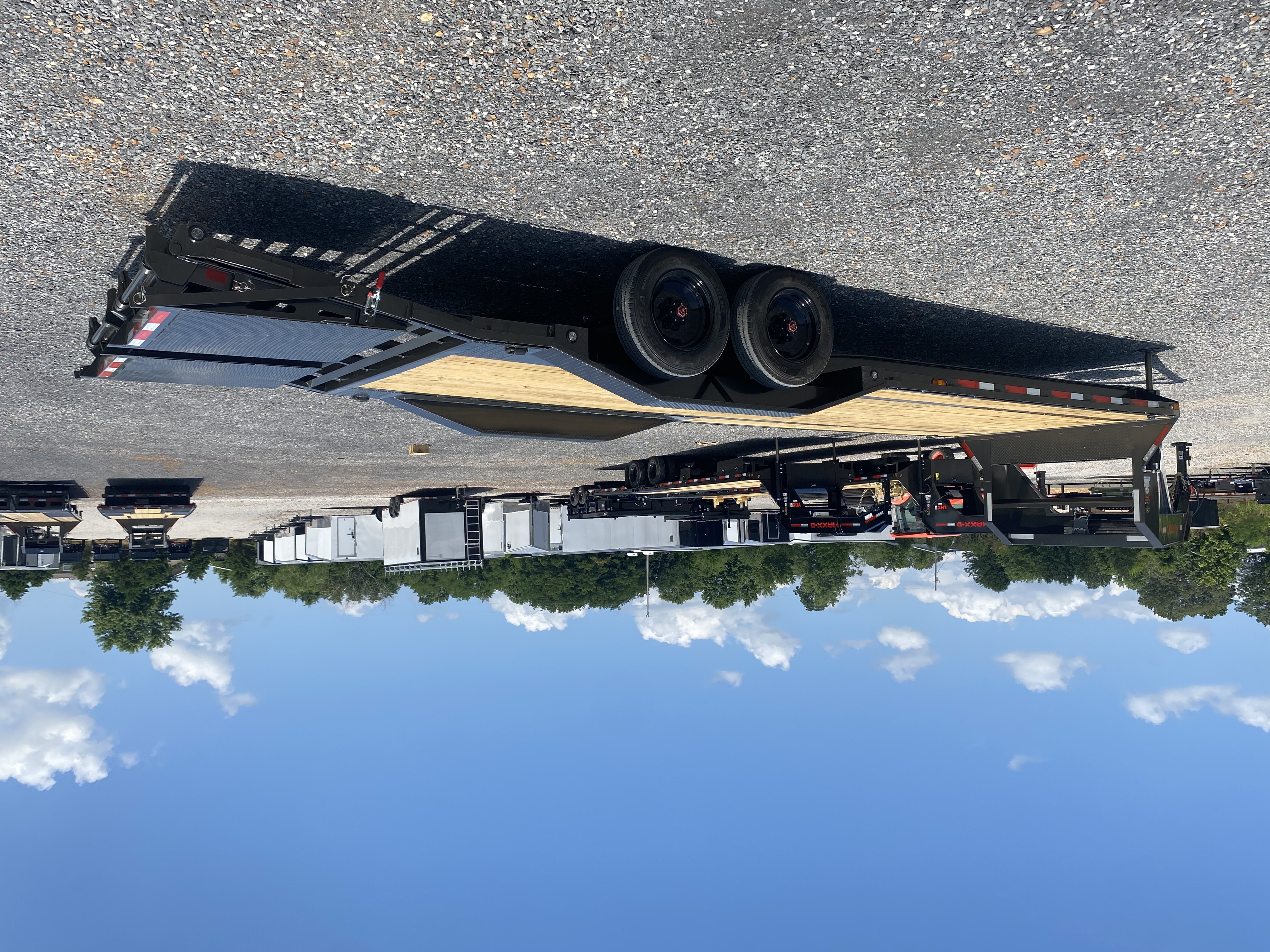 New 2026 MAXXD 102"x28' 22k Equipment Trailer *ALL NEW ENGINEERED FRAME*