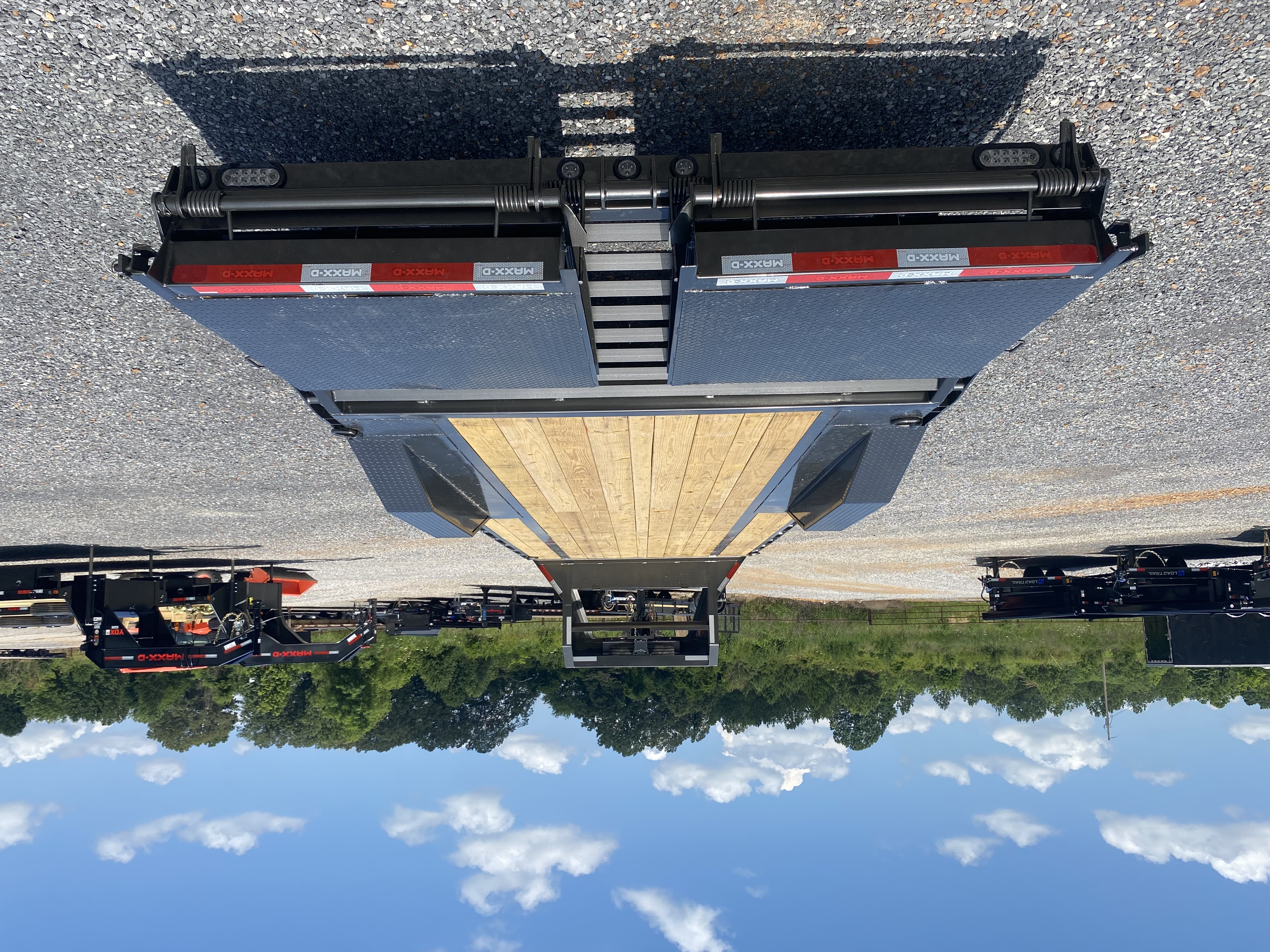New 2026 MAXXD 102"x28' 22k Equipment Trailer *ALL NEW ENGINEERED FRAME*