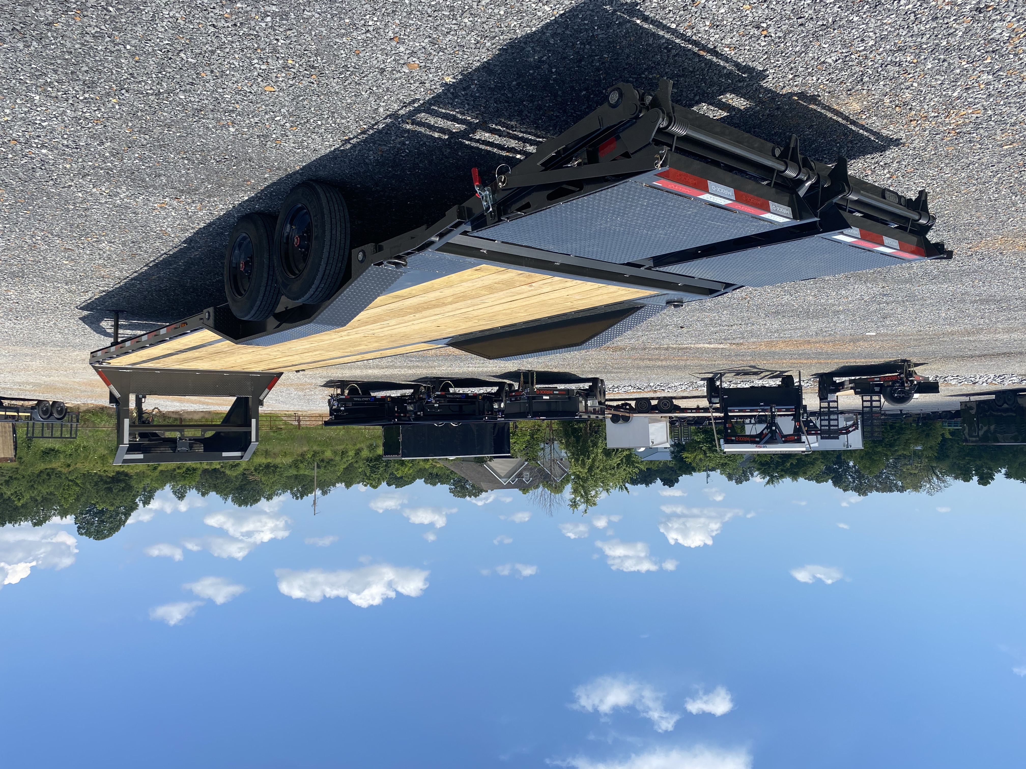 New 2026 MAXXD 102"x28' 22k Equipment Trailer *ALL NEW ENGINEERED FRAME*