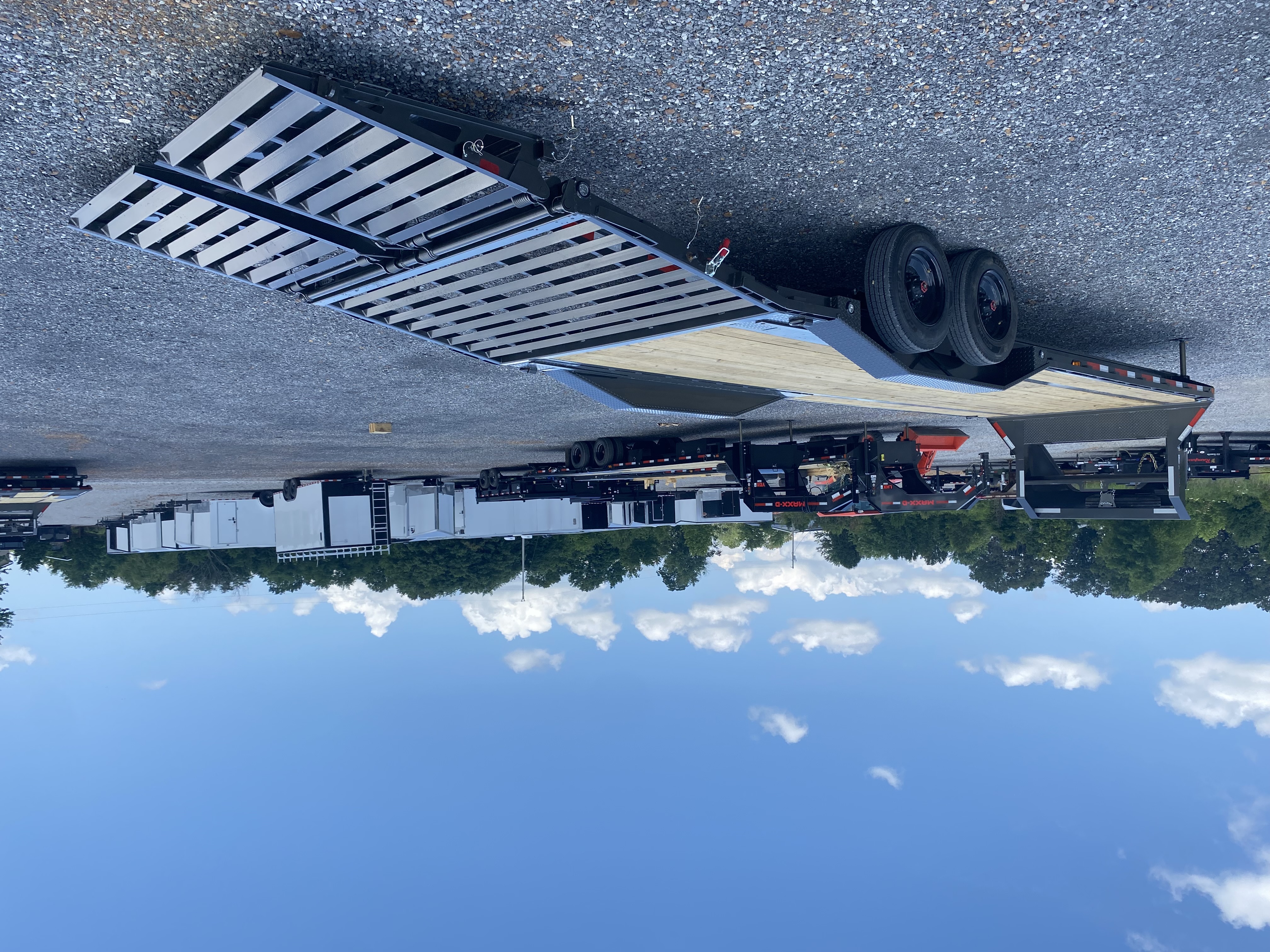 New 2026 MAXXD 102"x28' 22k Equipment Trailer *ALL NEW ENGINEERED FRAME*