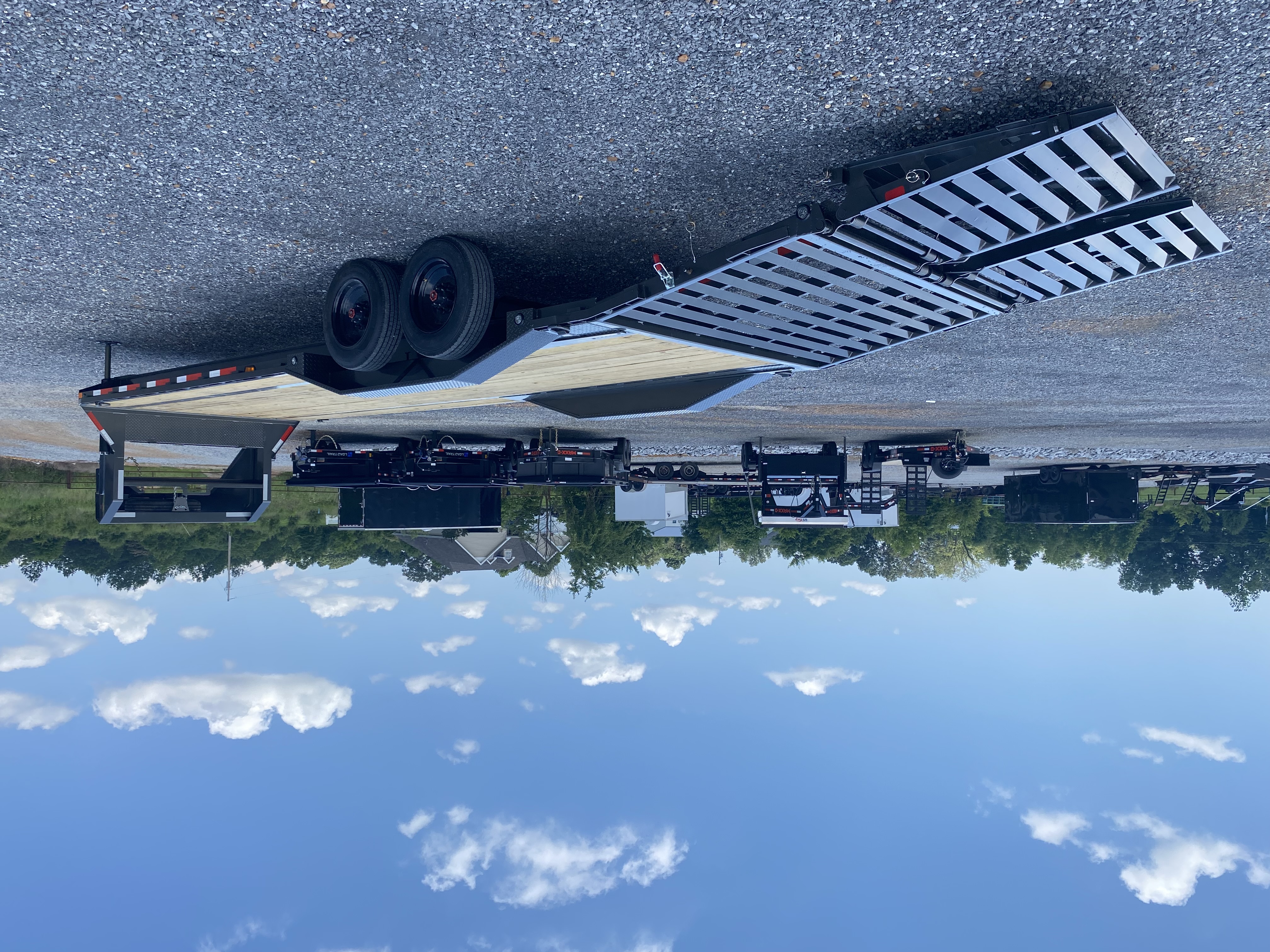 New 2026 MAXXD 102"x28' 22k Equipment Trailer *ALL NEW ENGINEERED FRAME*