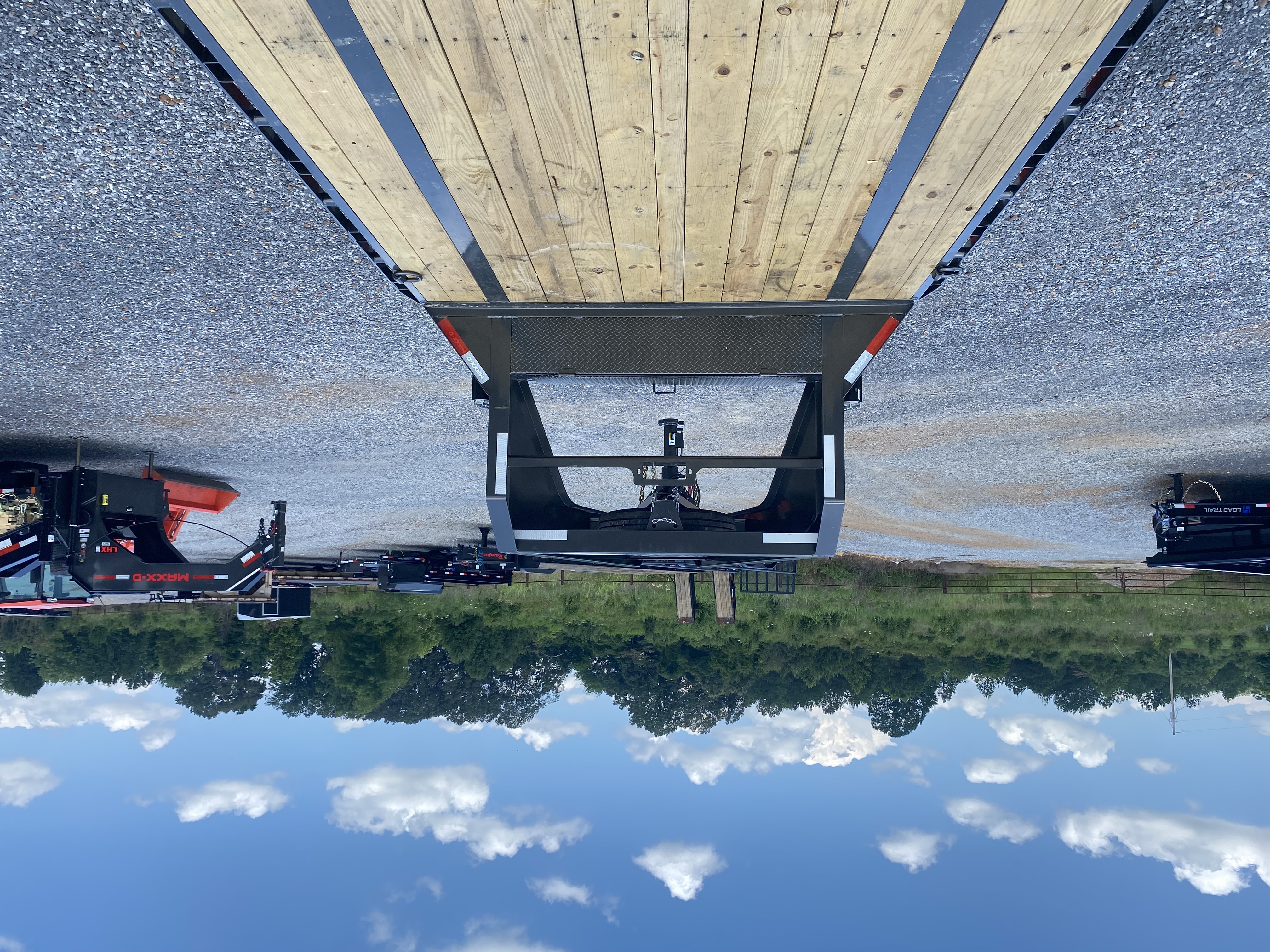 New 2026 MAXXD 102"x28' 22k Equipment Trailer *ALL NEW ENGINEERED FRAME*