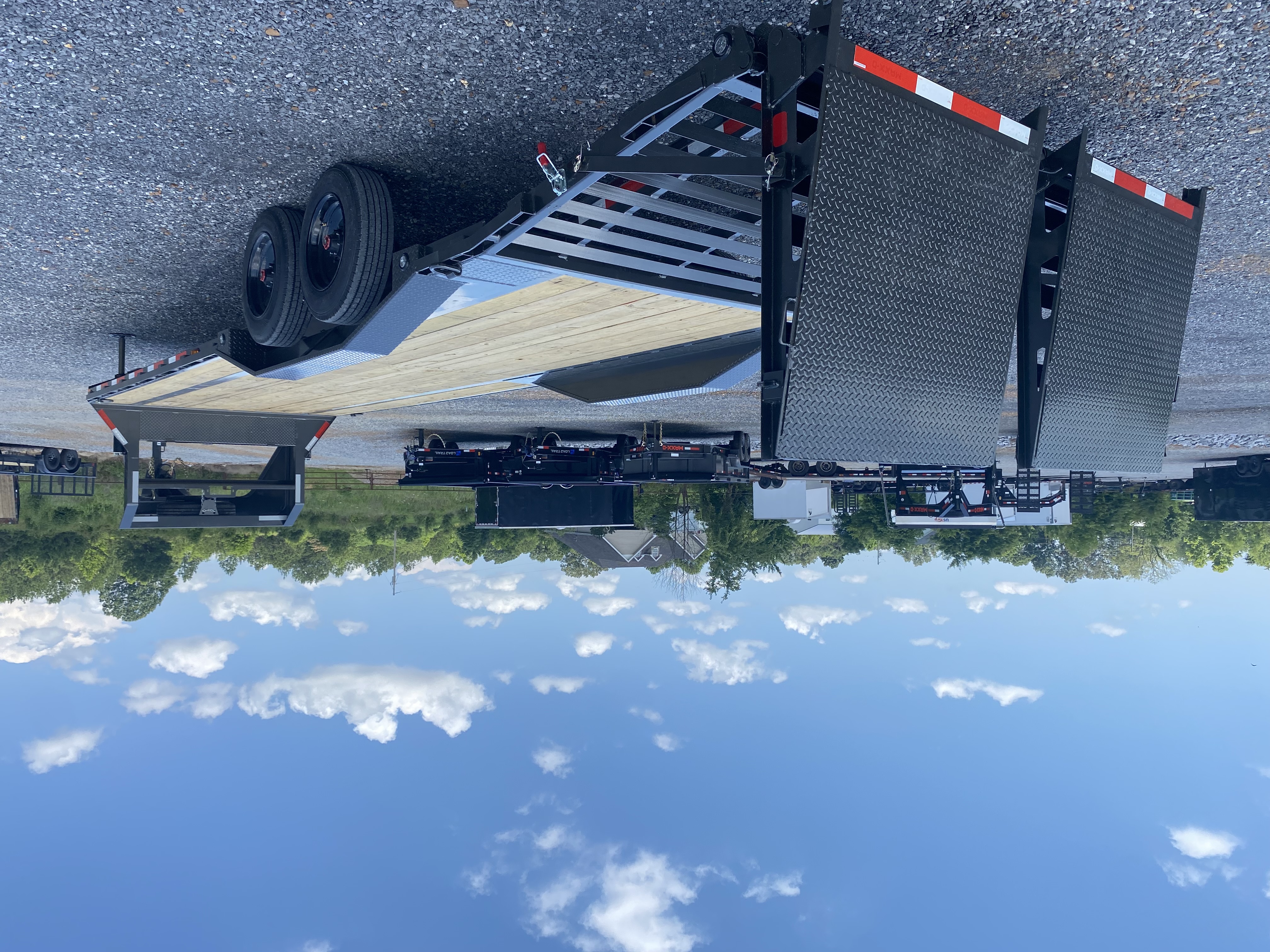 New 2026 MAXXD 102"x28' 22k Equipment Trailer *ALL NEW ENGINEERED FRAME*
