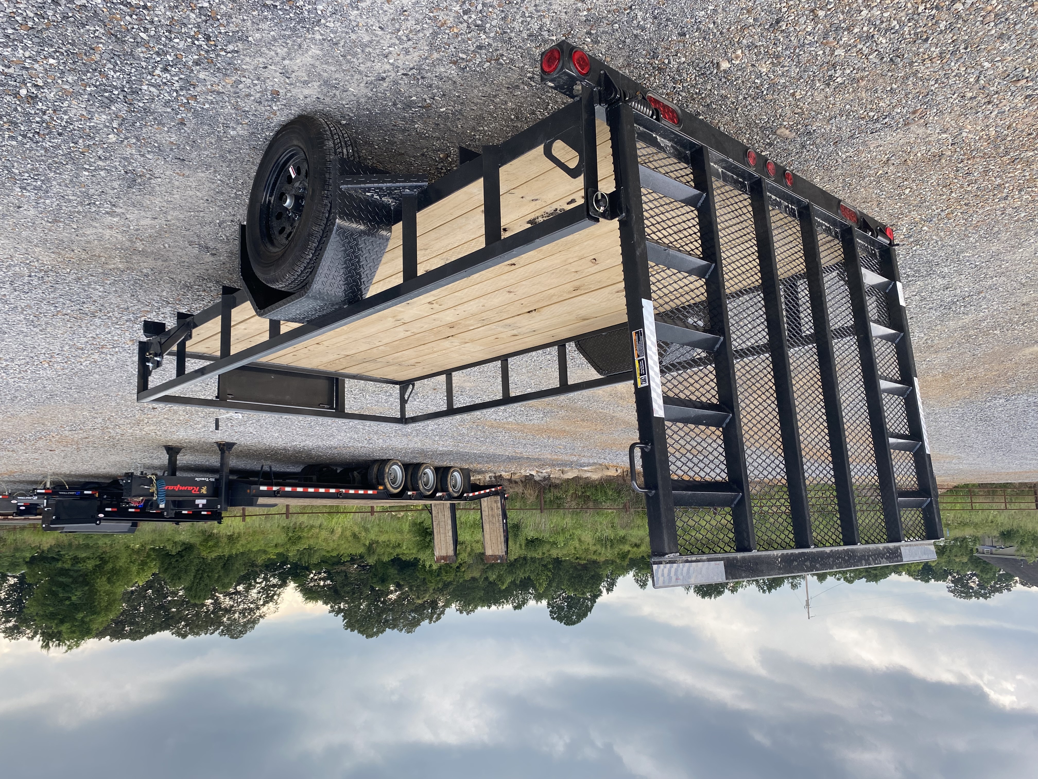 New 2025 LOAD TRAIL 77"x12' 3k Utility Trailer