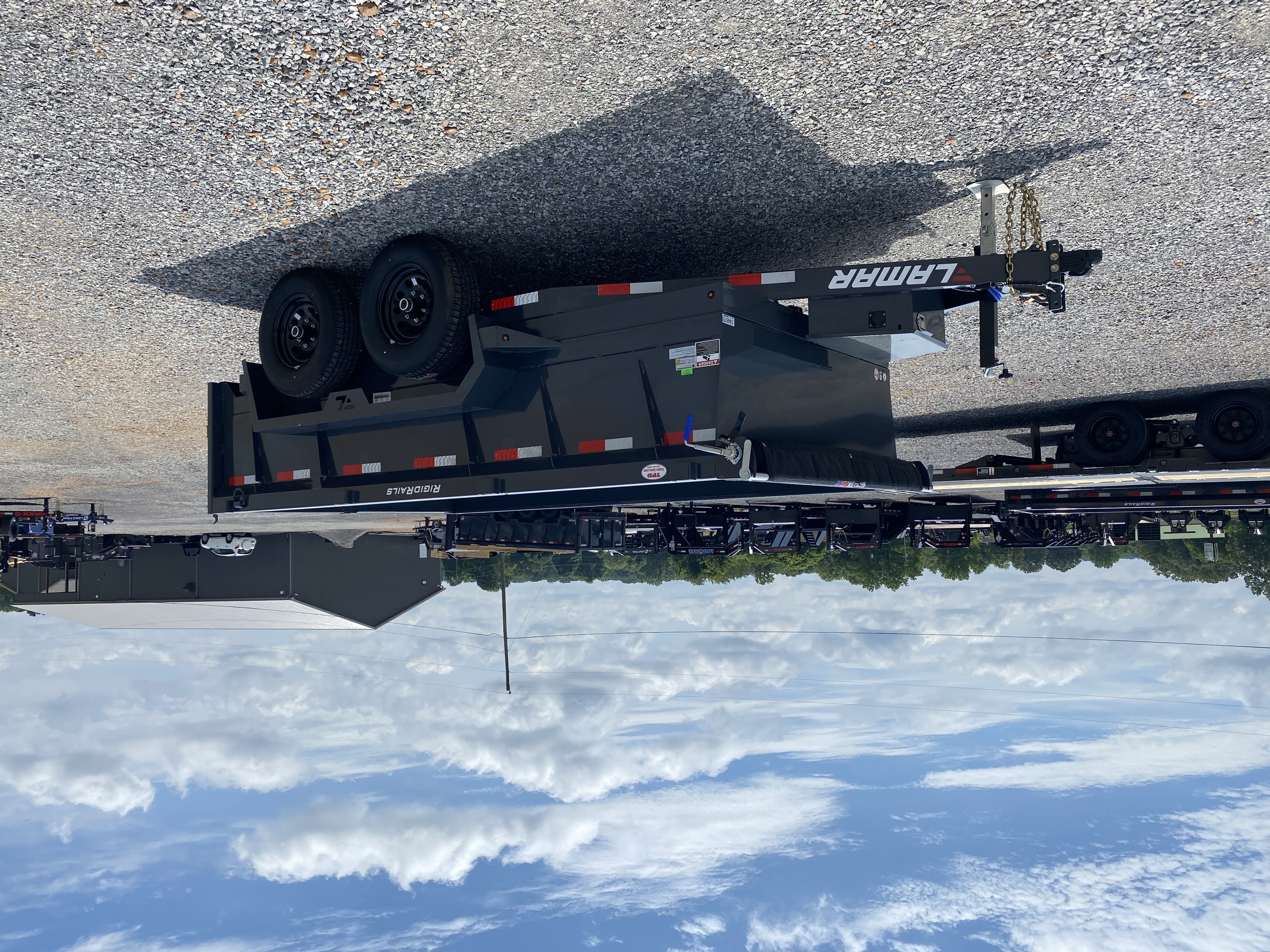 New 2026 Lamar 77"x12' 10k Dump Trailer