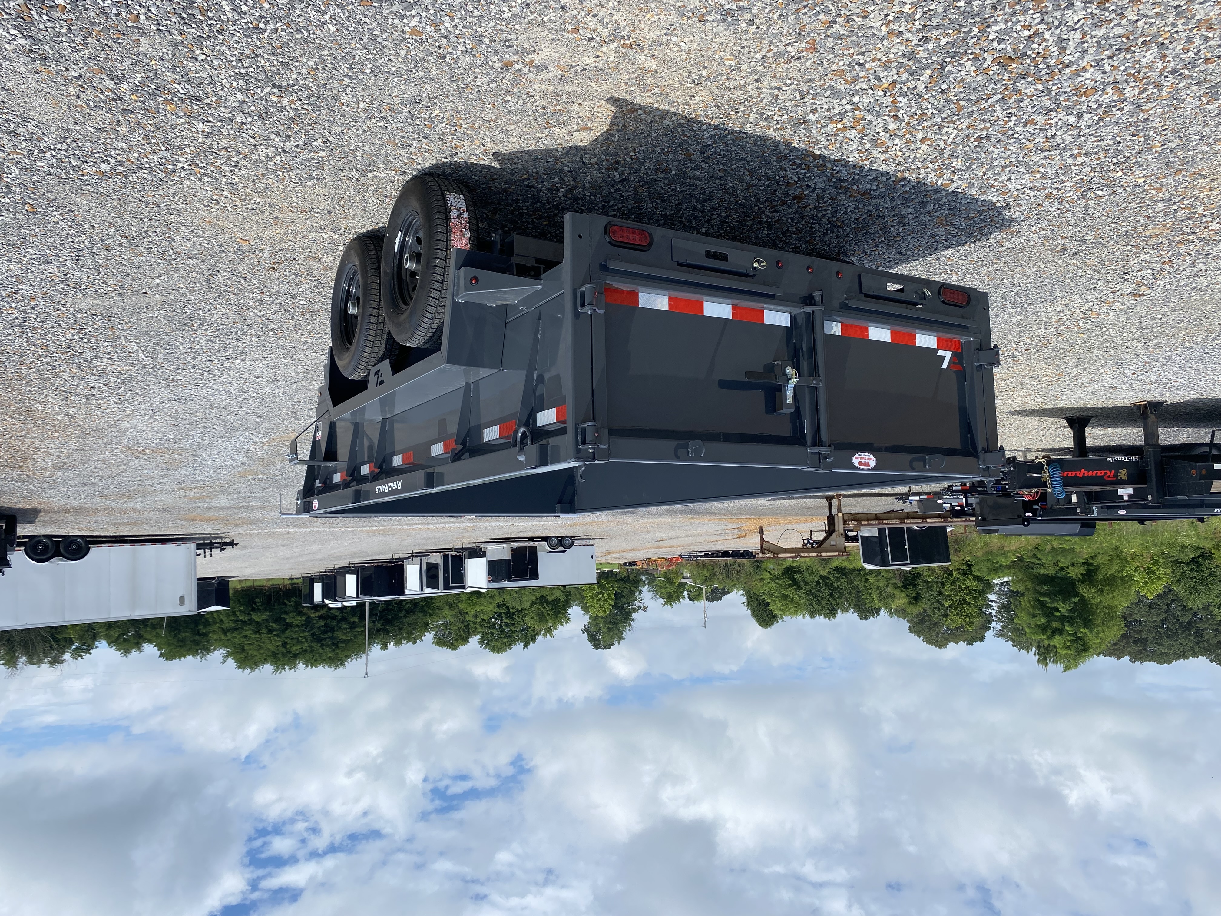 New 2026 Lamar 77"x12' 10k Dump Trailer