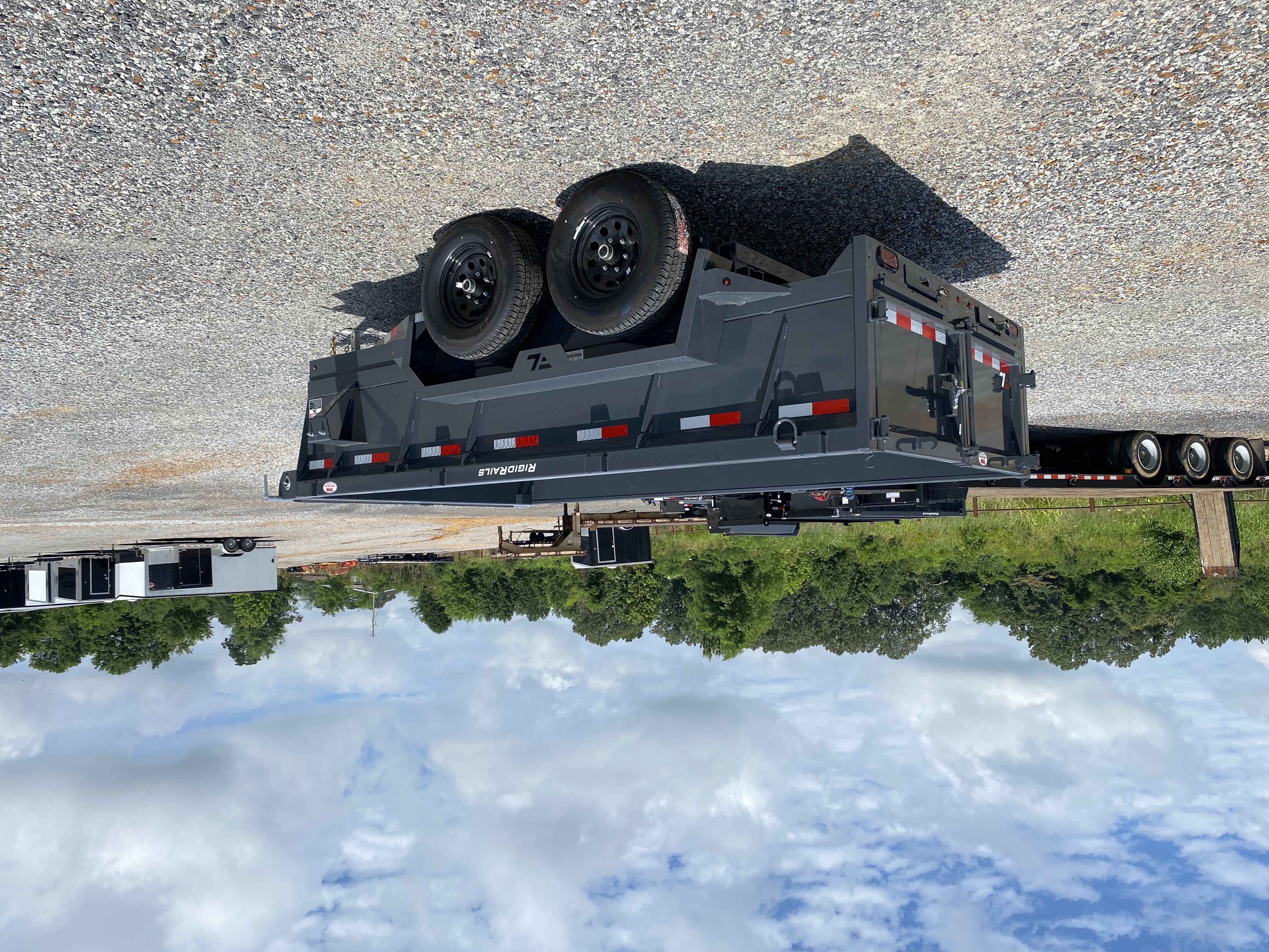 New 2026 Lamar 77"x12' 10k Dump Trailer