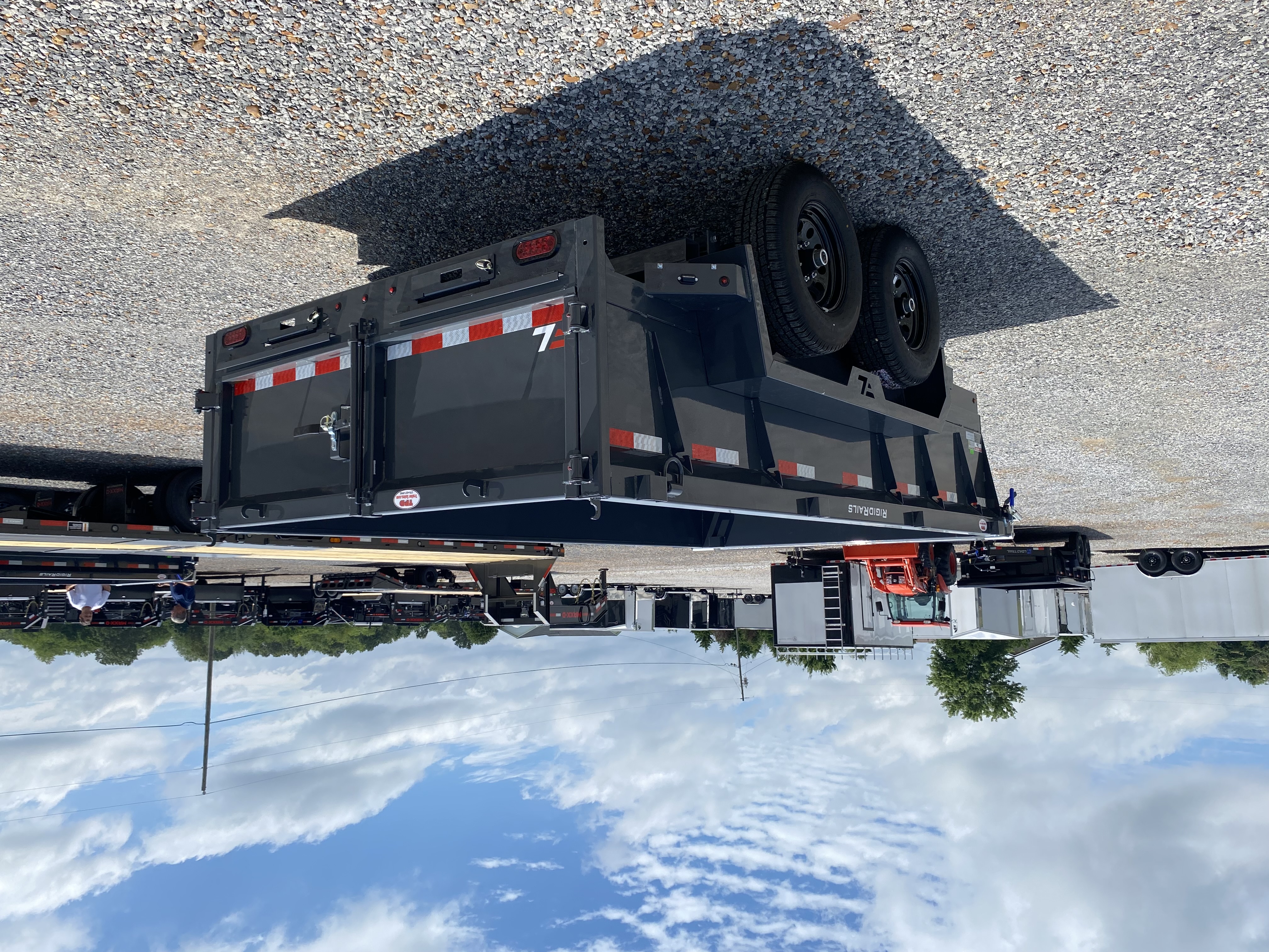 New 2026 Lamar 77"x12' 10k Dump Trailer