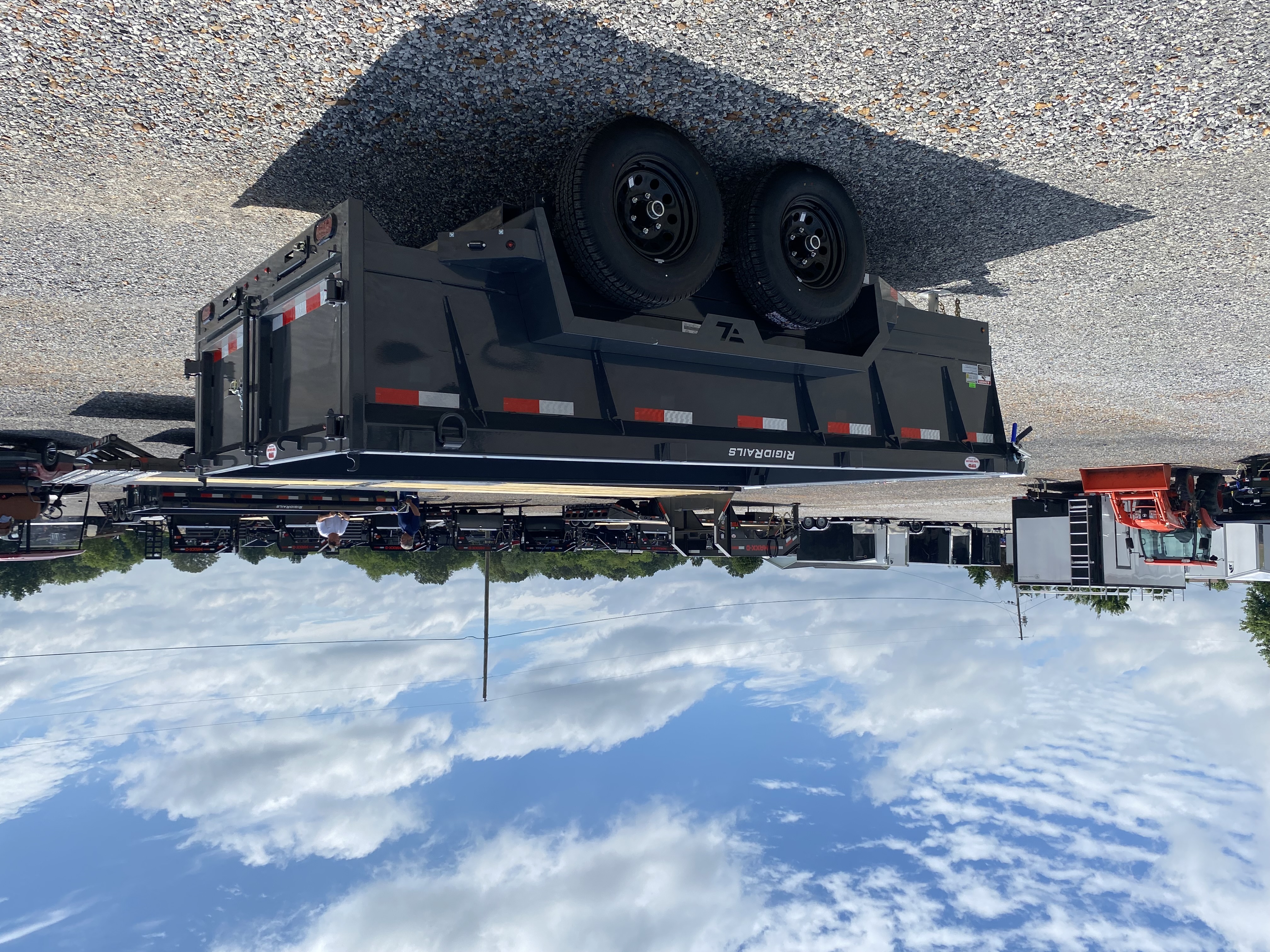 New 2026 Lamar 77"x12' 10k Dump Trailer