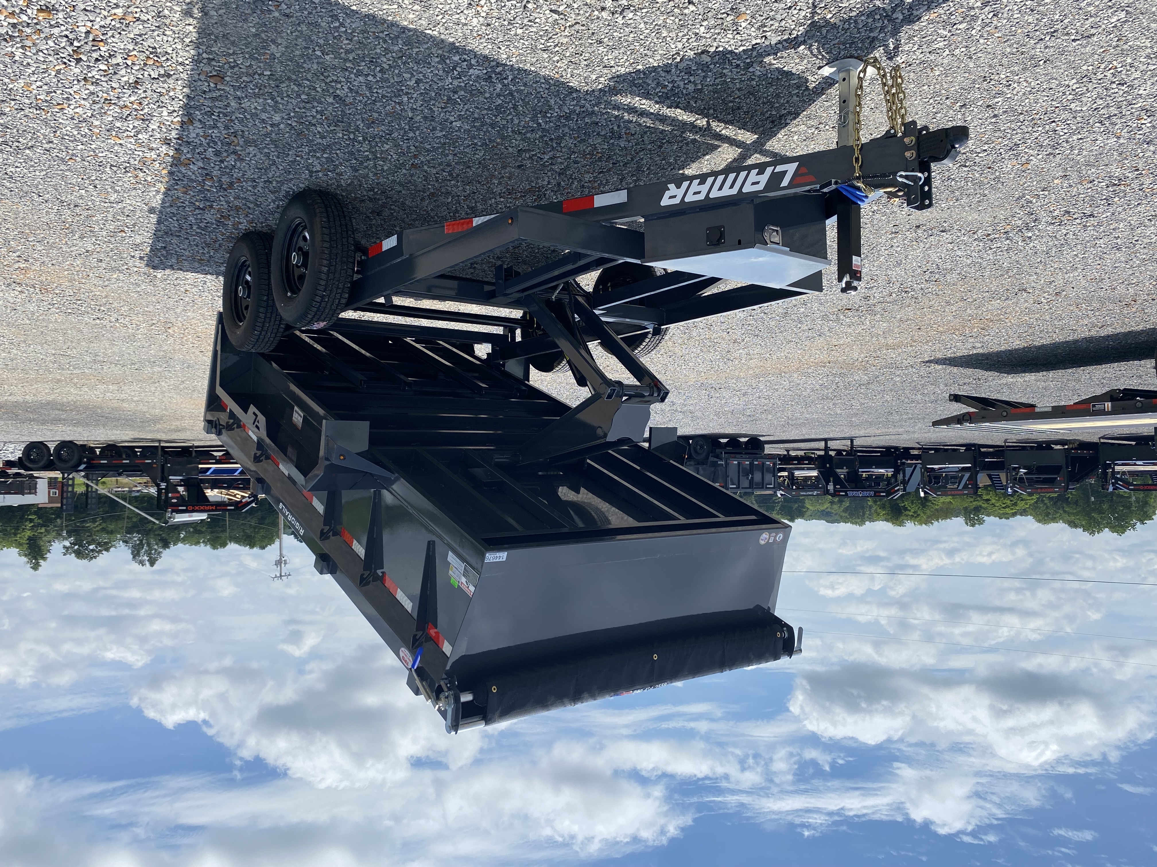 New 2026 Lamar 77"x12' 10k Dump Trailer