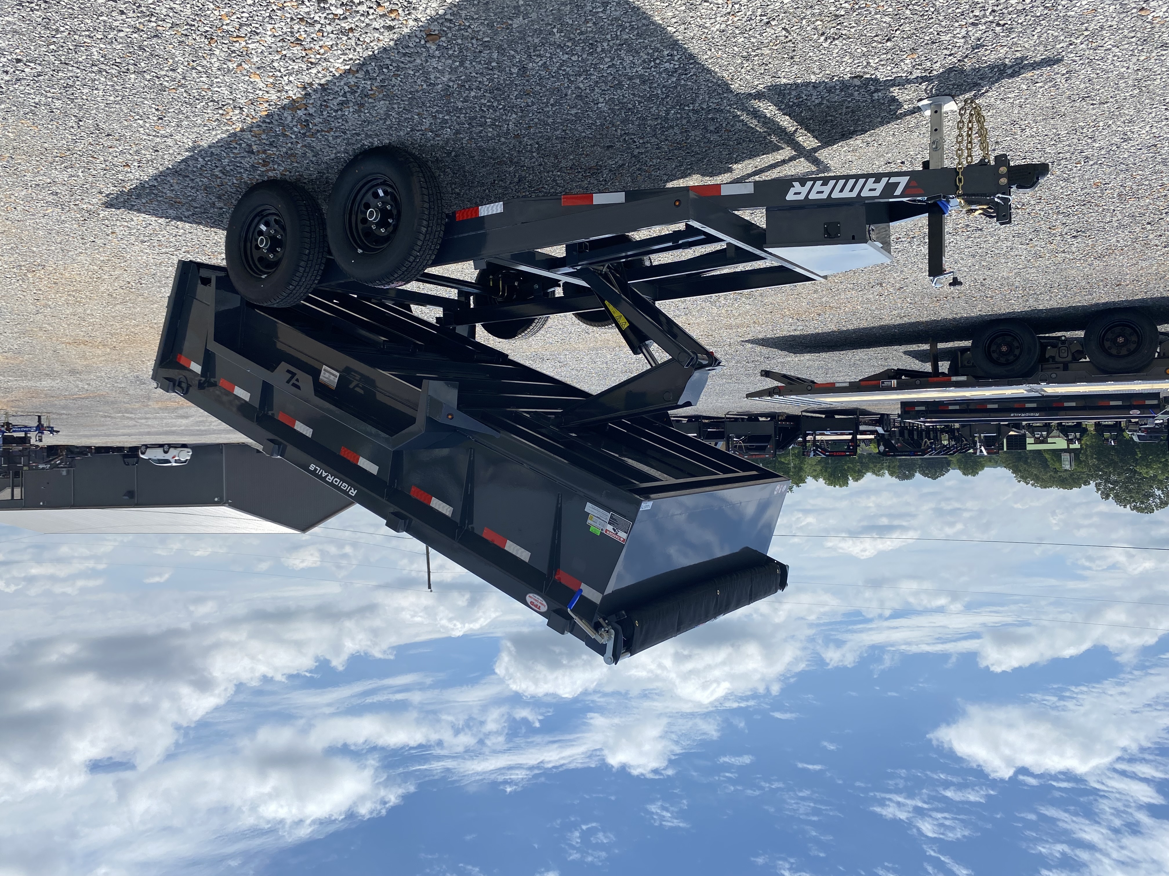 New 2026 Lamar 77"x12' 10k Dump Trailer