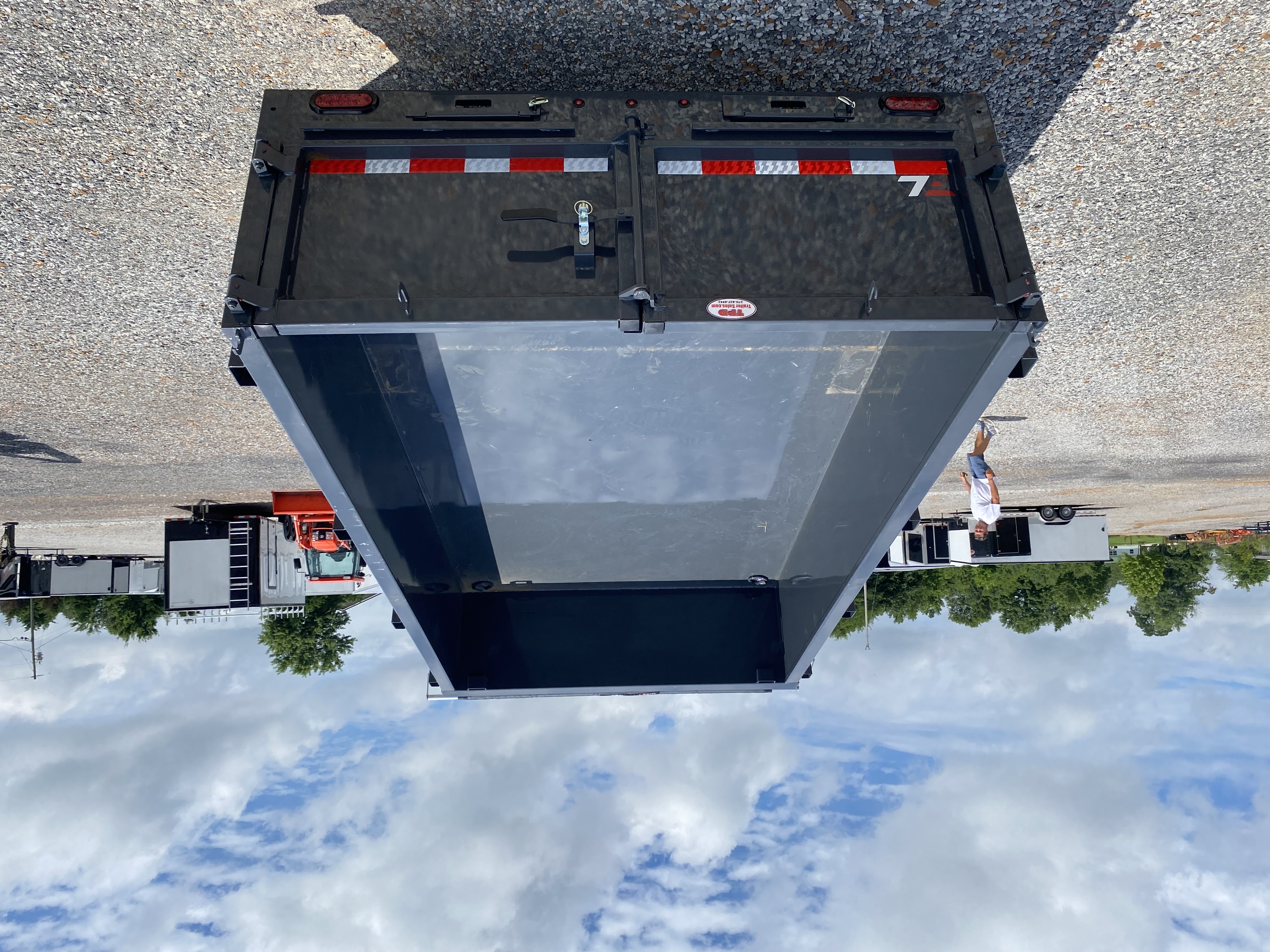 New 2026 Lamar 77"x12' 10k Dump Trailer