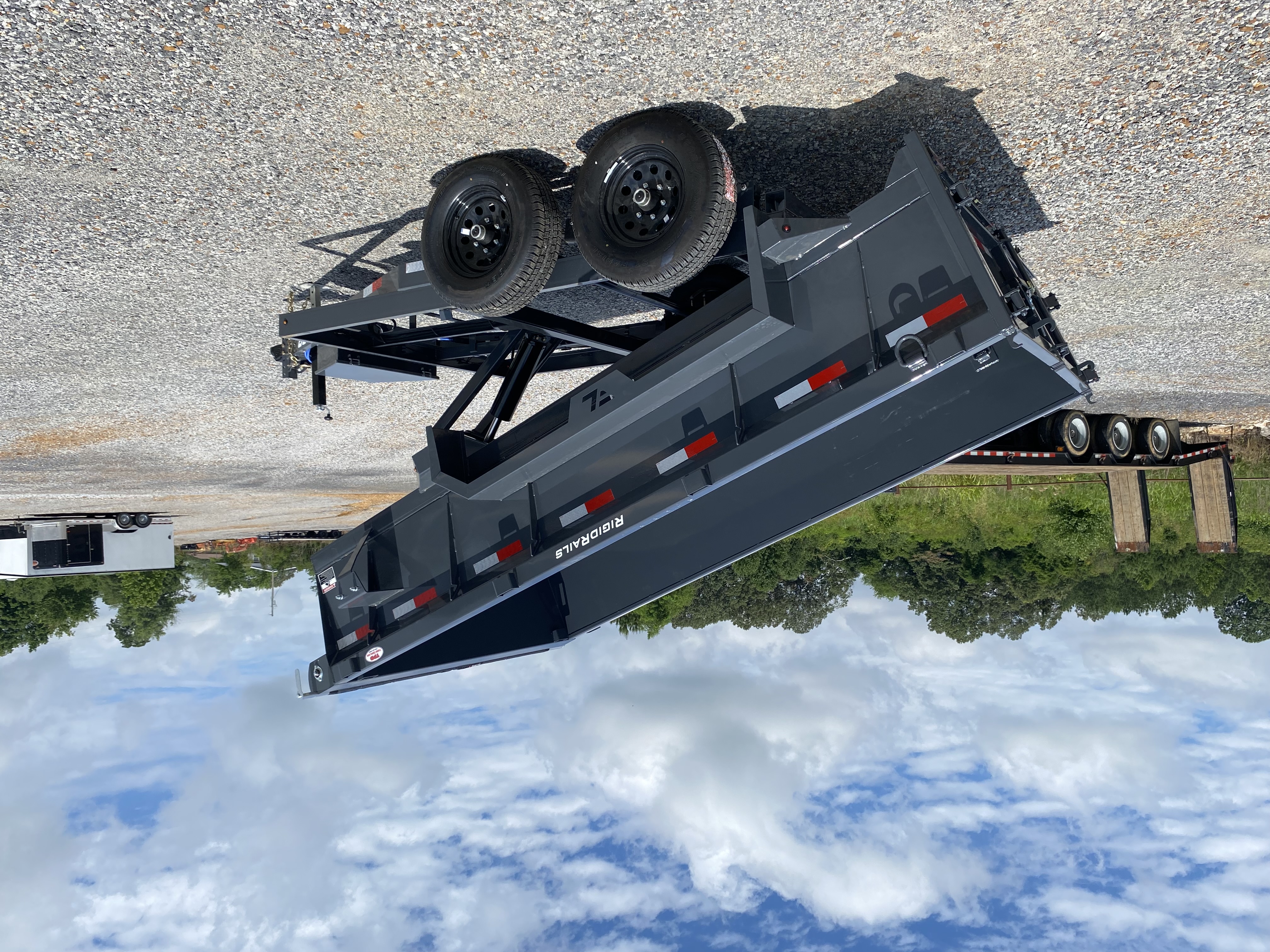 New 2026 Lamar 77"x12' 10k Dump Trailer