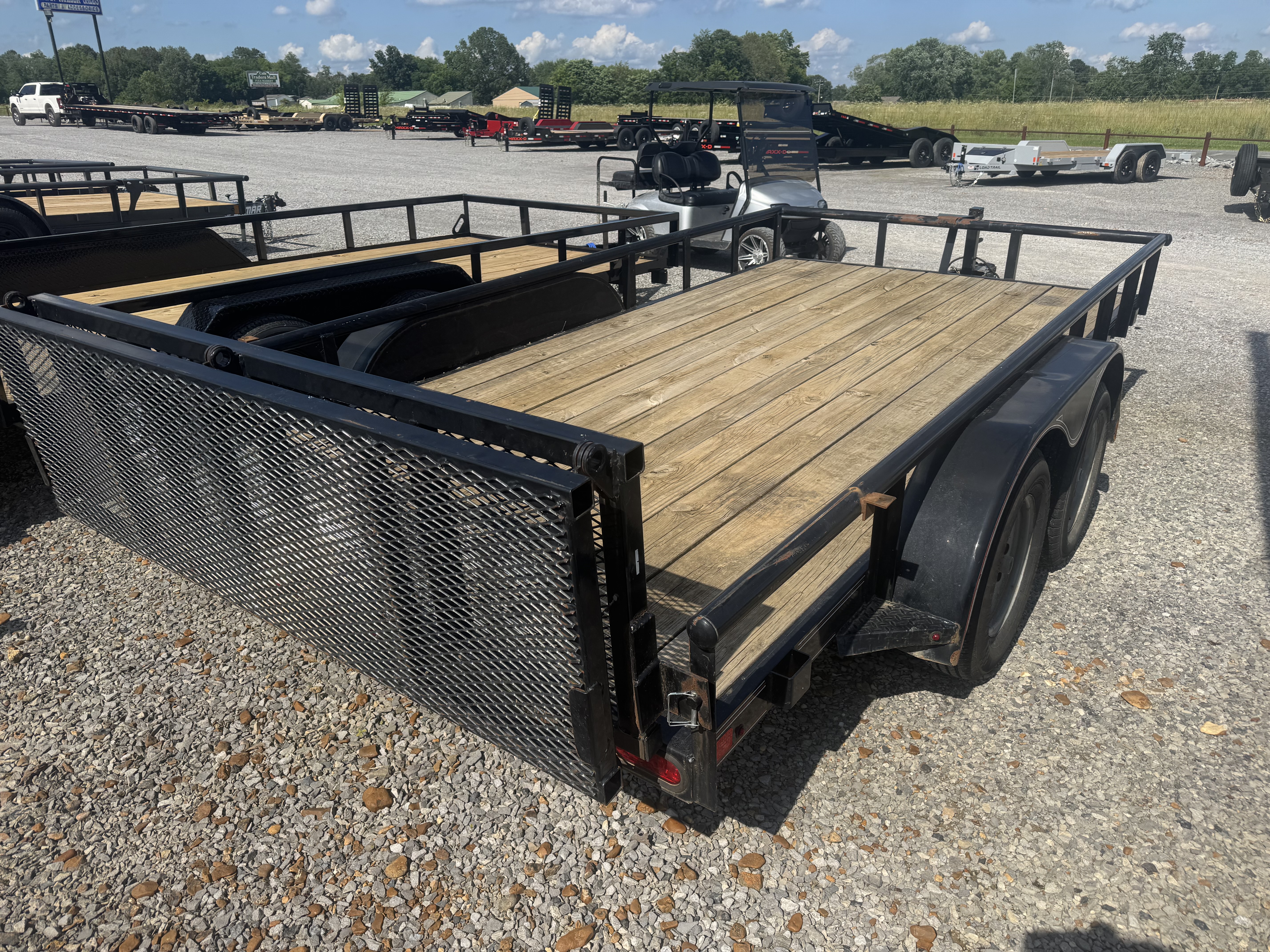 Used 2020 Diamond C 83"X14' 7K Utility Trailer